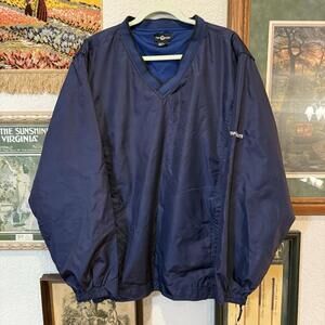 NWOT Top Flite V Neck Water Resistant Long Sleeve Golf‎ Shirt Men's Size Large